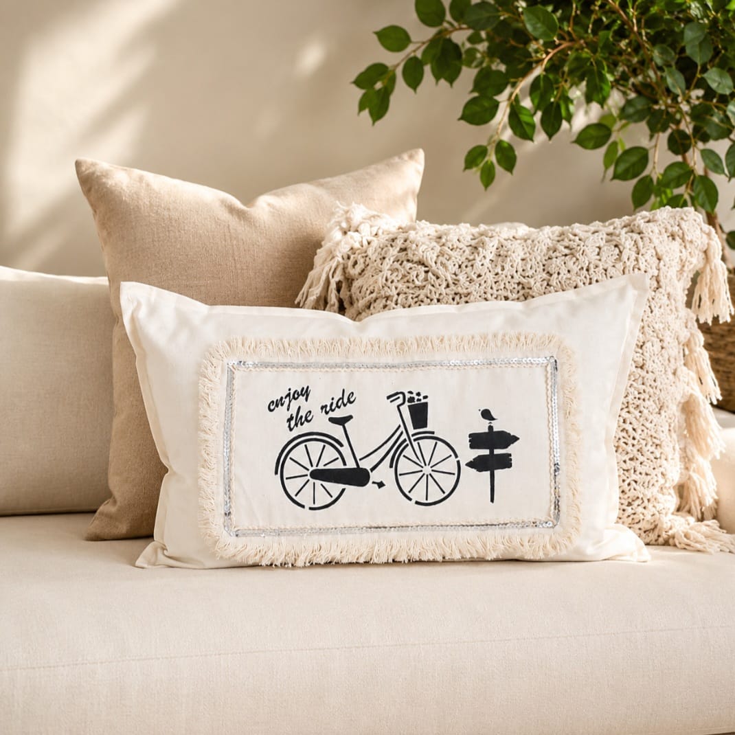 Enjoy the Ride Cushion